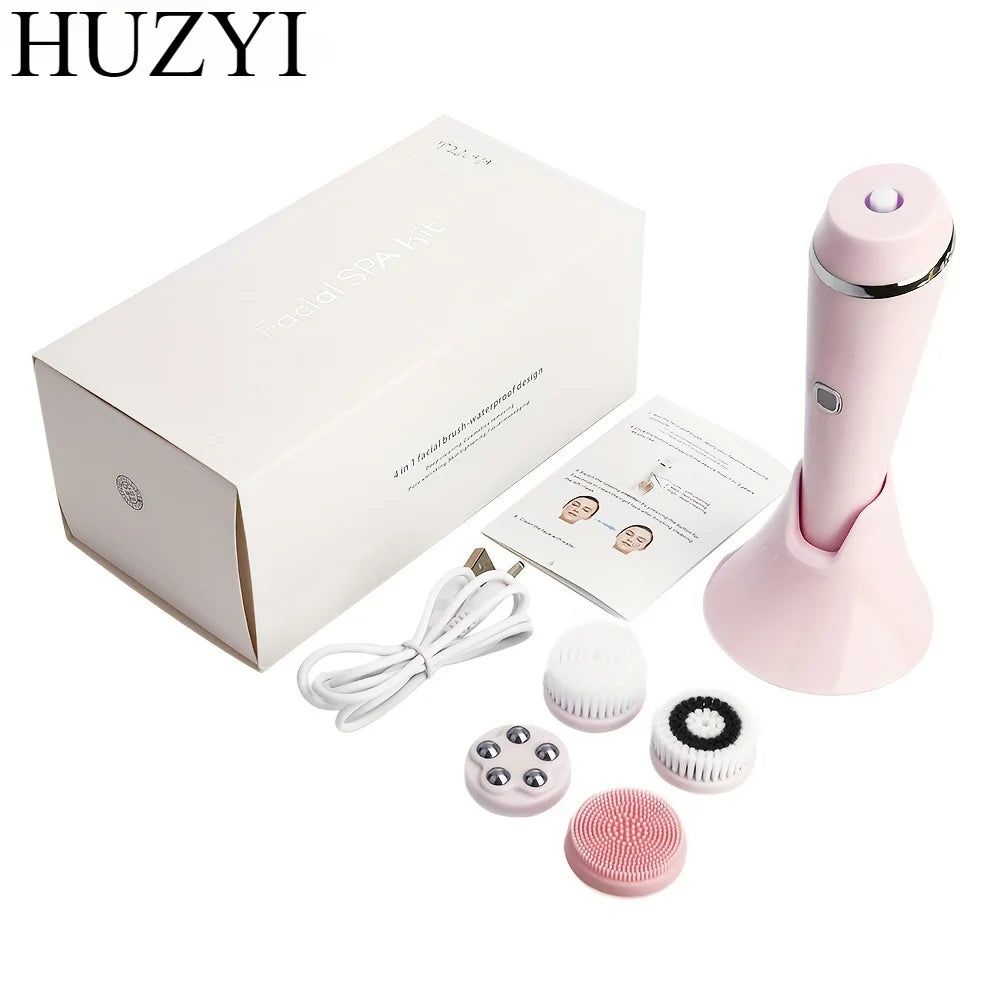 LumiGlow 4-in-1 Facial Brush