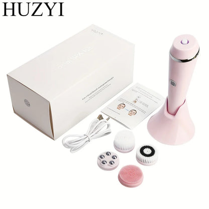 LumiGlow 4-in-1 Facial Brush