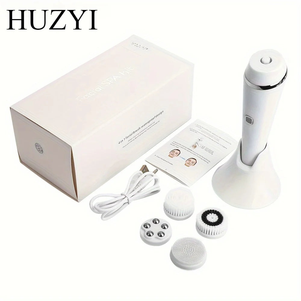 LumiGlow 4-in-1 Facial Brush